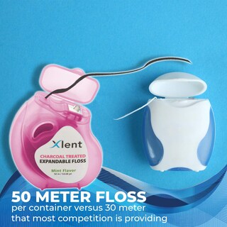 Foto 6 | Foto 6 | Hilo Dental Expandible Tratado Con Carbón Activado  50 M (6 Unidades) - Venta Internacional.