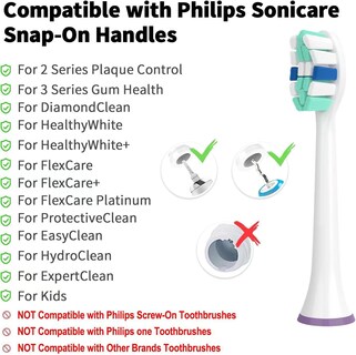 Foto 2 | Foto 2 | Cabezales De Cepillo De Dientes De Repuesto Sofushong Para Philips Sonicare - Venta Internacional.