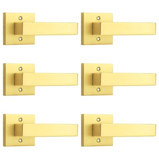 Foto 1 | Foto 1 | Palancas De Puerta Ficticias Probrico Gold 6 Paquetes Resistentes Para Interiores - Venta Internacional.