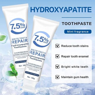 Foto 5 | Foto 5 | Pasta De Dientes Ginffaa Hidroxiapatita Esmalte Protection 120g - Venta Internacional.