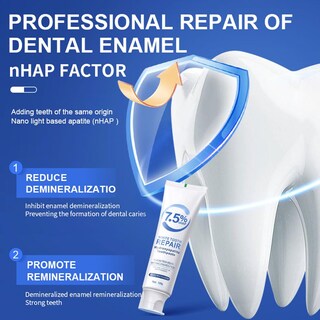 Foto 6 | Foto 6 | Pasta De Dientes Ginffaa Hidroxiapatita Esmalte Protection 120g - Venta Internacional.