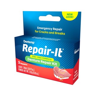 Foto 2 | Foto 2 | Kit De Reparación De Dentaduras Dentemp Repair-it Advanced (paquete De 3) - Venta Internacional.