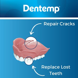 Foto 4 | Foto 4 | Kit De Reparación De Dentaduras Dentemp Repair-it Advanced (paquete De 3) - Venta Internacional.