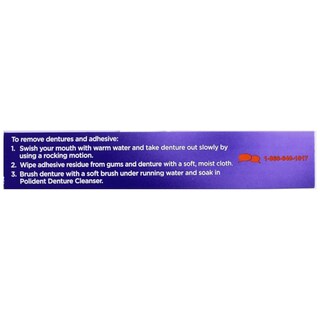 Foto 7 | Foto 7 | Tiras Adhesivas Para Dentaduras Postizas Super Poligrip Comfort Seal De 40 Unidades - Venta Internacional.