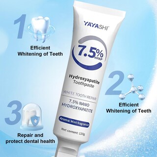 Foto 5 | Foto 5 | Juego De Pasta De Dientes Con Protección De Esmalte Con Hidroxiapatita Paquete De 3 - Venta Internacional.