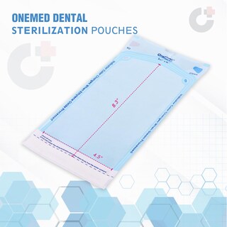 Foto 3 | Foto 3 | Bolsas De Esterilización Onemed 200 Dentales Autosellantes 13x25 Cm - Venta Internacional.