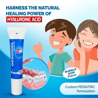 Foto 2 | Foto 2 | Gel Oral Gengigel Teen Ácido Hialurónico 15 Ml Para Molestias En Las Encías - Venta Internacional.