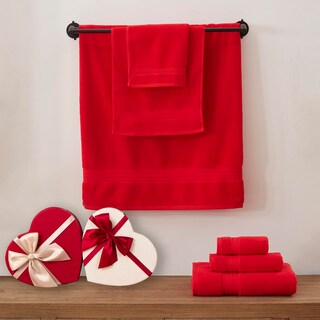Foto 3 | Foto 3 | Juego De Toallas Cozyart Algodón Turco Rojo 650 G/m² 6 Piezas - Venta Internacional.