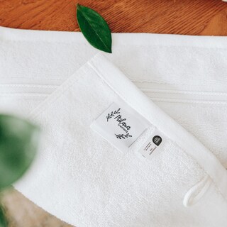 Foto 4 | Foto 4 | Juego De Toallas De Baño Milara Turkish Superplush De Algodón Blanco De 2 Piezas - Venta Internacional.