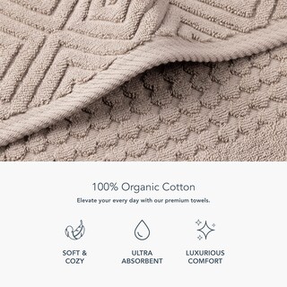 Foto 2 | Foto 2 | Juego De Toallas De Baño Texere 100% Algodón Orgánico 700 G/m² 6 Piezas - Venta Internacional.