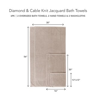 Foto 6 | Foto 6 | Juego De Toallas De Baño Texere 100% Algodón Orgánico 700 G/m² 6 Piezas - Venta Internacional.
