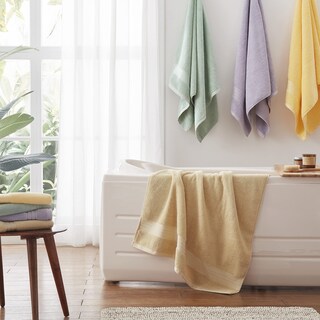 Foto 4 | Foto 4 | Juego De Toallas Cozyart Lavender Luxury Algodón Turco 650 G/m² 6 Unidades - Venta Internacional.
