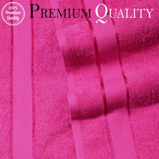 Foto 2 | Foto 2 | Juego De Toallas De Baño Craftberry 100% Algodón 6 Piezas Color Rosa Intenso - Venta Internacional.