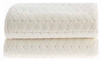 Foto 2 | Foto 2 | Juego De Toallas De Baño Bagno Milano Crema De Algodón Turco 2 Piezas - Venta Internacional.