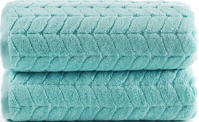 Foto 1 | Foto 1 | Juego De Toallas De Baño Bagno Milano Algodón Turco Verde Aguamarina 2 Piezas - Venta Internacional.
