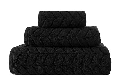 Foto 2 | Foto 2 | Juego De Toallas De Baño Bagno Milano De Algodón Turco 6 Piezas Negro - Venta Internacional.