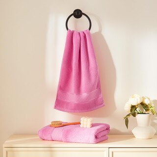 Foto 2 | Foto 2 | Juego De Toallas De Baño Cozyart Pink 6 Piezas 100% Algodón Turco - Venta Internacional.