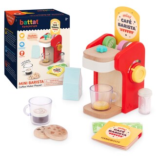 Foto 1 | Foto 1 | Set De Juego Battat Education Toy Barista De Madera Con Sonido Durante Más De 2 Años - Venta Internacional.