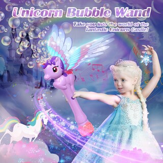 Foto 2 | Foto 2 | Bubble Wands Dolanus Unicorn Princess - Varita Para Niños De 3 A 6 Años - Venta Internacional.