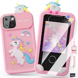 Toy Phone Luyiilo Kids Smart Unicorn Con Cámara De 10 Mp Para 16 Juegos - Venta Internacional.