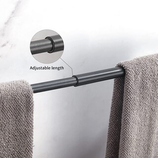Foto 6 | Foto 6 | Toallero Ajustable Wincase Crystal Black - Venta Internacional.