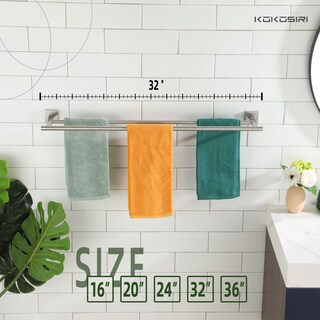 Foto 5 | Foto 5 | Toallero Kokosiri B5005br-l32 Acero Inoxidable 80 Cm - Venta Internacional.