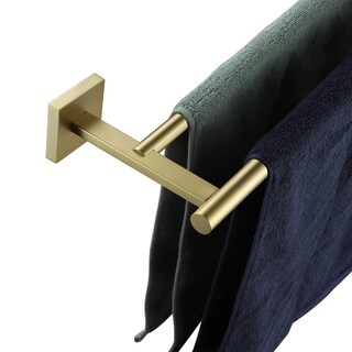 Foto 1 | Foto 1 | Toalleros De Baño Kokosiri Dobles 61 Cm Color Dorado - Venta Internacional.