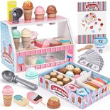 Juguetes De Helados De Madera Toyssa Kids Kitchen Play Store - Venta Internacional.