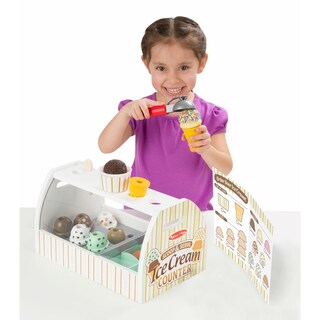 Foto 7 | Foto 7 | Cuchara Y Servir Para Helados Melissa & Doug Madera 28 Unidades - Venta Internacional.