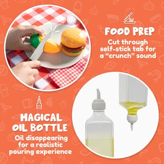 Foto 3 | Foto 3 | Set Play-act De Juguete Para Barbacoa Play-act 27 Unidades Para Niños Con Comida Para Jugar - Venta Internacional.