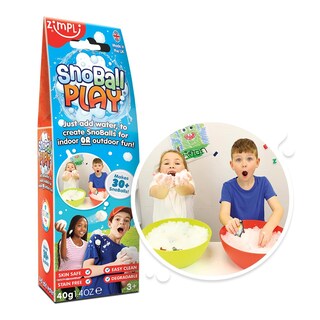 Foto 1 | Foto 1 | Toy Zimpli Kids Snoball Play Paquete De 2 Usos Nieve Instantánea Falsa - Venta Internacional.