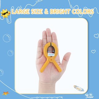 Foto 7 | Foto 7 | Pinzas Para Toallas De Playa Gomedi 12 Unidades Para Sillas De Playa 9 4 Cm 4 Colores - Venta Internacional.