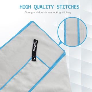 Foto 3 | Foto 3 | Toalla De Camping Eunzel De Microfibra De Secado Rápido 3 Tamaños 1 Paquete Gris - Venta Internacional.