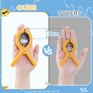 Foto 3 | Foto 3 | Pinzas Para Toallas De Playa Gomedi Grandes 13 Cm Paquete De 8 Para Sillas De Playa - Venta Internacional.