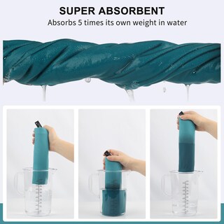 Foto 4 | Foto 4 | Toalla De Microfibra Rainleaf De Secado Rápido Superabsorbente 40 X 72 Cm - Venta Internacional.