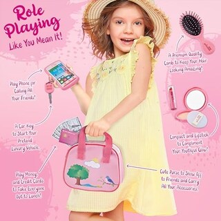 Foto 5 | Foto 5 | Play Purse Star Princess Para Niños Pequeños Con Accesorios Para Niñas - Venta Internacional.