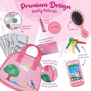 Foto 6 | Foto 6 | Play Purse Star Princess Para Niños Pequeños Con Accesorios Para Niñas - Venta Internacional.