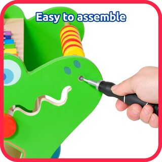 Foto 4 | Foto 4 | Activity Walker Spark & Wow Crocodile De Más De 12 M Con 10 Actividades - Venta Internacional.