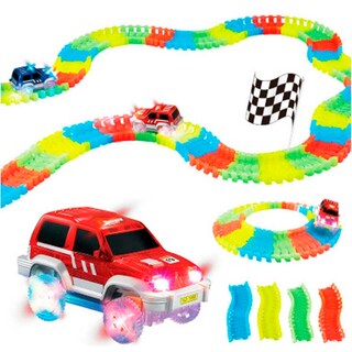 Foto 2 | Foto 2 | Didactic Flexible Luminous Highway 128 Piezas Para Niños - Venta Internacional.