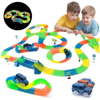 Foto 3 | Foto 3 | Didactic Flexible Luminous Highway 128 Piezas Para Niños - Venta Internacional.