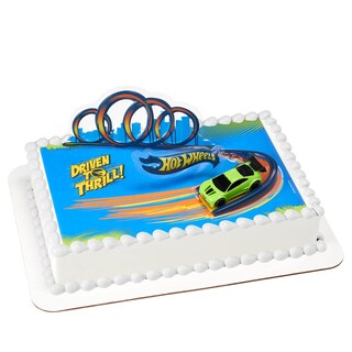 Foto 4 | Foto 4 | Decoraciones Para Tartas Decoset Hot Wheels Drift Con Coche De Carreras - Venta Internacional.