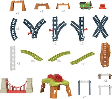 Foto 2 | Foto 2 | Thomas & Friends Pistas Percy 6 En 1 Hhn26