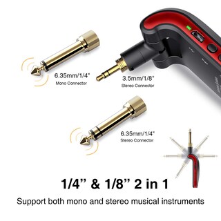 Foto 2 | Foto 2 | Sistema De Guitarra Inalámbrico Lekato 2.4ghz 6 Canales Recargable - Venta Internacional.