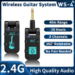 Foto 2 | Foto 2 | Sistema De Guitarra Inalámbrico Tiandirenhe 2.4ghz 8 Canales Negro - Venta Internacional.