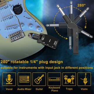 Foto 3 | Foto 3 | Sistema De Guitarra Inalámbrico Getaria Upgrade Con Batería Recargable - Venta Internacional.