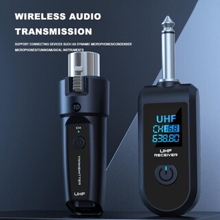 Foto 6 | Foto 6 | Actualización Del Transmisor Y Receptor Xlr Inalámbrico Tavosop - Venta Internacional.
