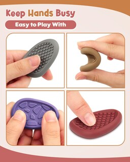 Foto 2 | Foto 2 | Fidget Toys Klt Sensory Stone Paquete De 24 Unidades Para Adultos Y Niños - Venta Internacional.
