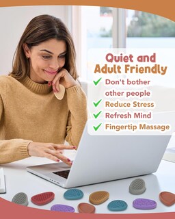 Foto 4 | Foto 4 | Fidget Toys Klt Sensory Stone Paquete De 24 Unidades Para Adultos Y Niños - Venta Internacional.