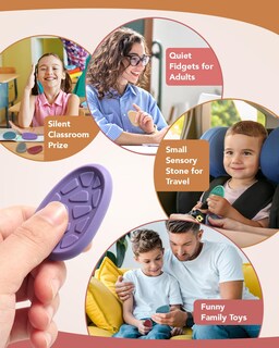 Foto 7 | Foto 7 | Fidget Toys Klt Sensory Stone Paquete De 24 Unidades Para Adultos Y Niños - Venta Internacional.