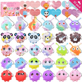 Foto 1 | Foto 1 | Set De Regalo Para El Día De San Valentín Kissfree 30 Tarjetas Con 30 Bolas Inquietas - Venta Internacional.